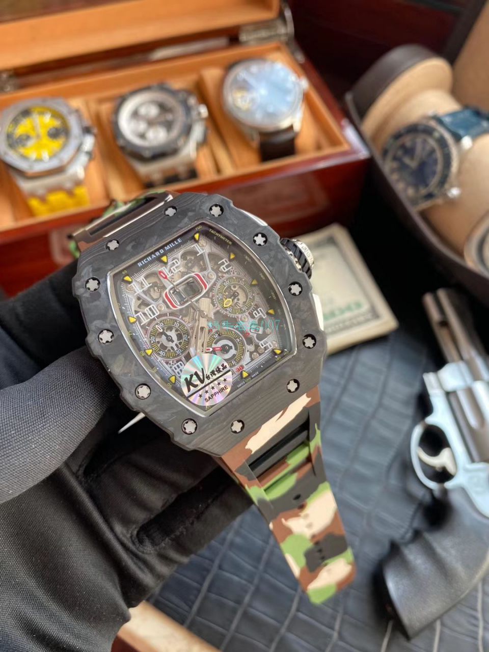 理查德米勒高仿手表【视频评测】超A高仿的最好的理查德米勒手表 / RM101