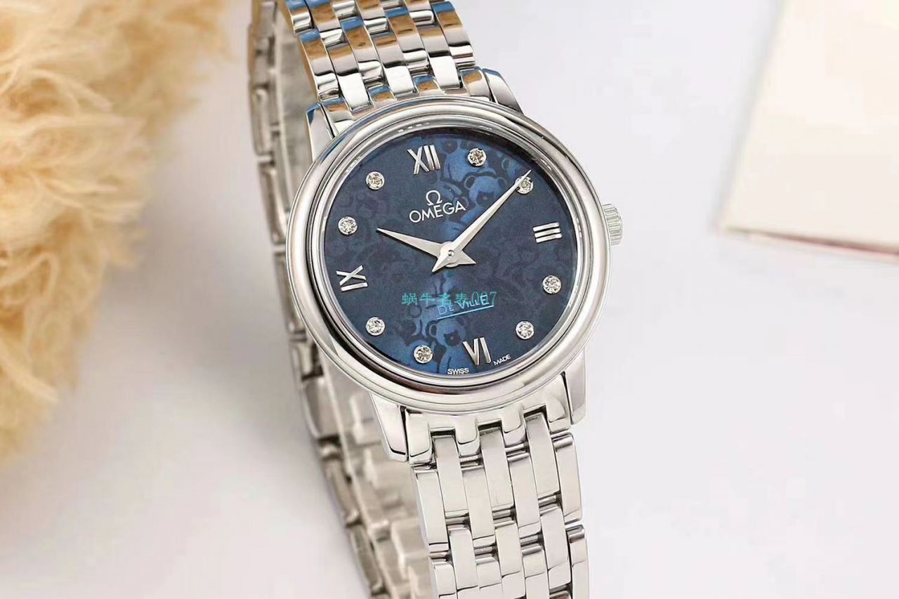 KZ厂顶级复刻高仿手表欧米茄碟飞奥比斯女表424.10.27.60.53.003腕表 / R717