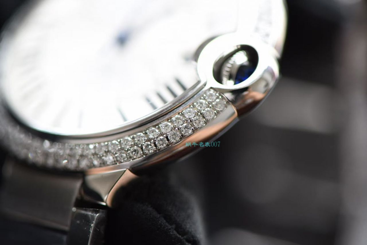 【后加工高端定制真钻】卡地亚蓝气球顶级复刻高仿WE9009Z3男士手表42毫米腕表  / K302B