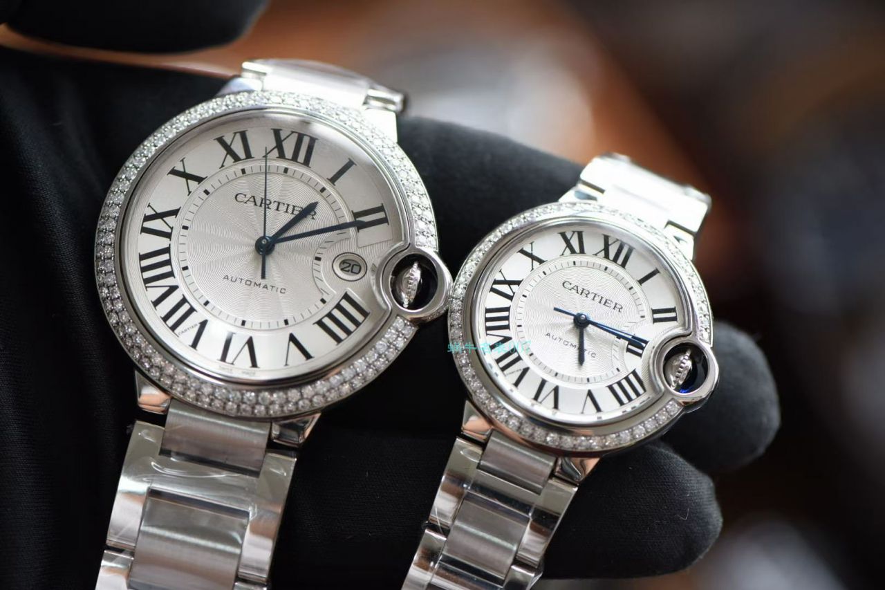 【后加工高端定制真钻】卡地亚蓝气球顶级复刻高仿WE9009Z3男士手表42毫米腕表  / K302B