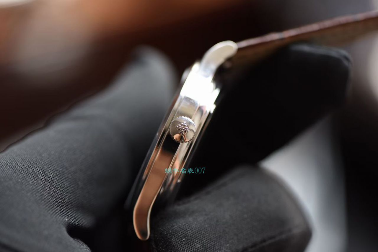 FL厂百达翡丽手表高仿珍稀工艺珐琅5077P-102不丹六面织品 / BD319