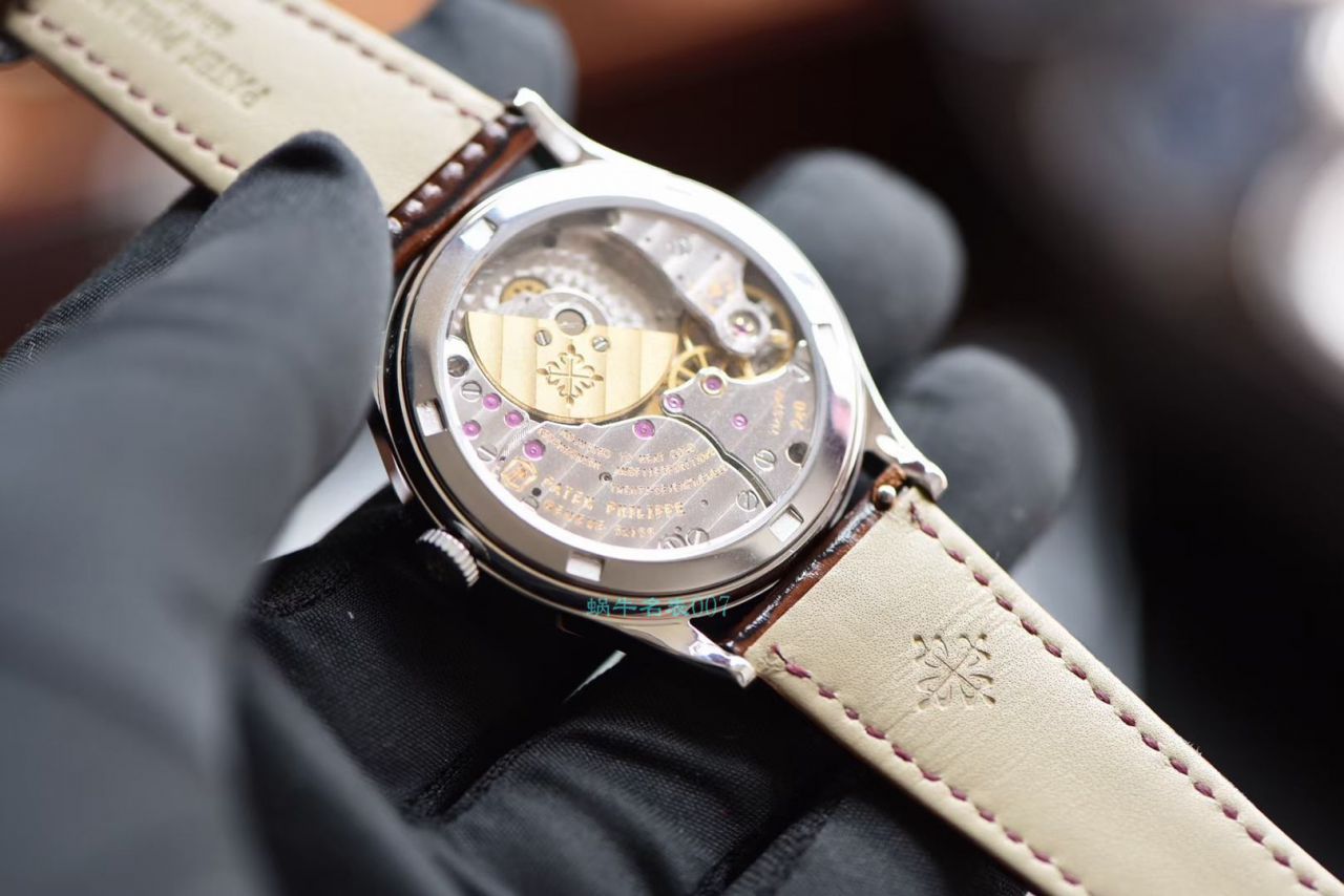 FL厂百达翡丽手表高仿珍稀工艺珐琅5077P-102不丹六面织品 / BD319