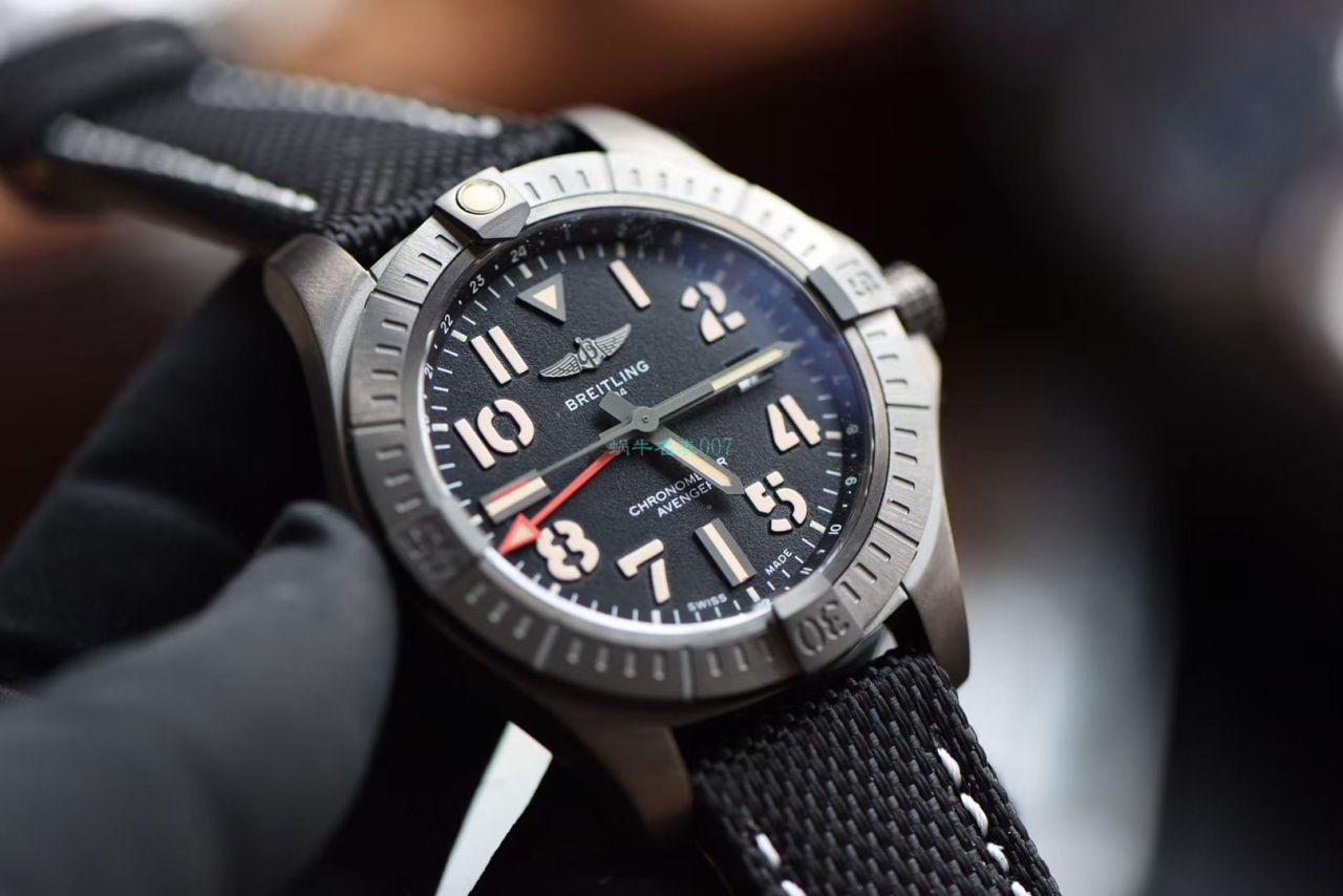 【视频评测】OXF高仿手表百年灵复仇者GMT双时区V32395101B1X1腕表 / BL196