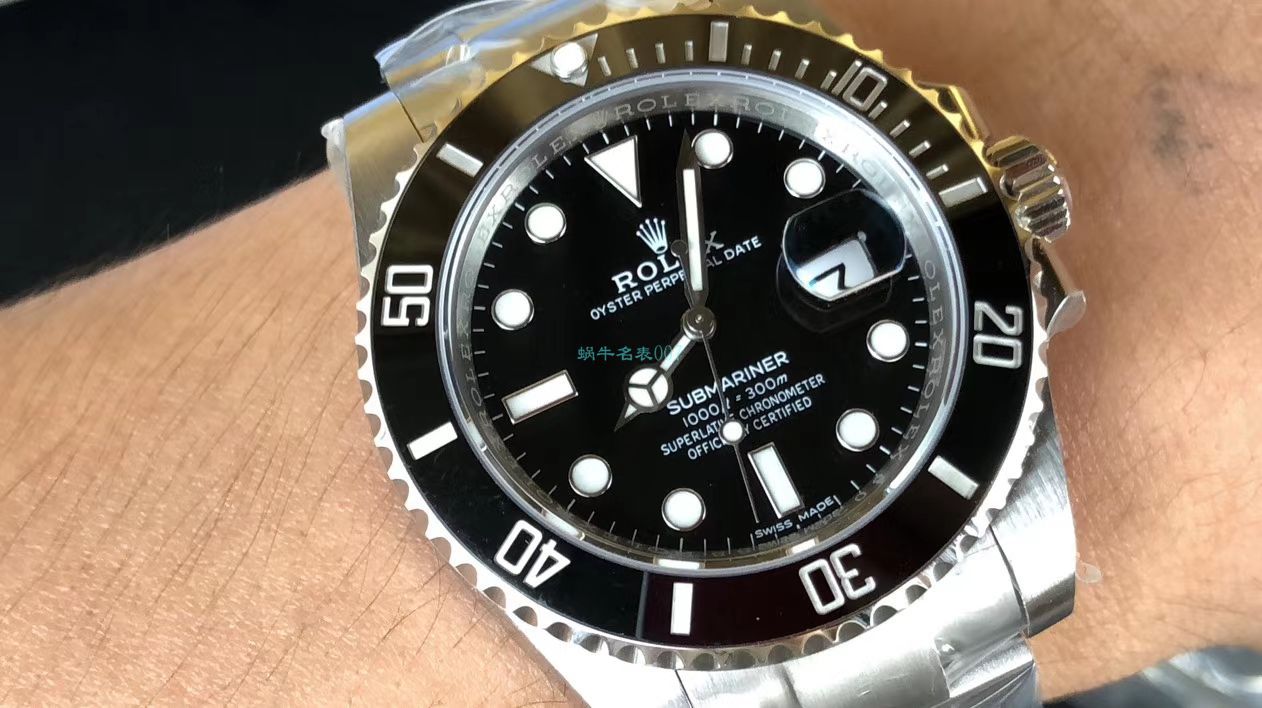 V6厂顶级新作复刻高仿劳力士黑水鬼116610LN-97200手表 / R639V6