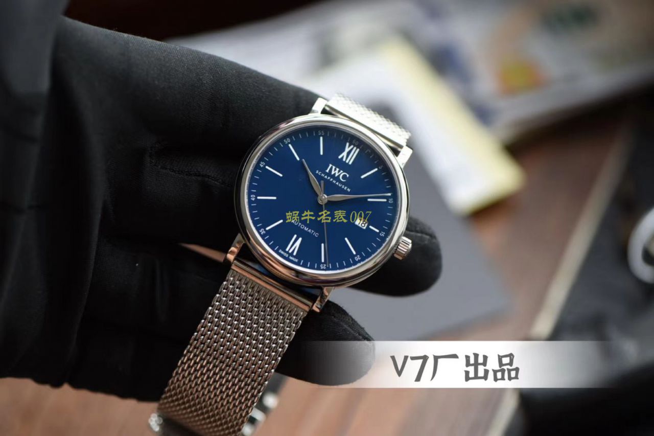 v7厂柏涛菲诺150周年【视频评测】复刻高仿v7厂万国柏涛菲诺多少入手 / WG568