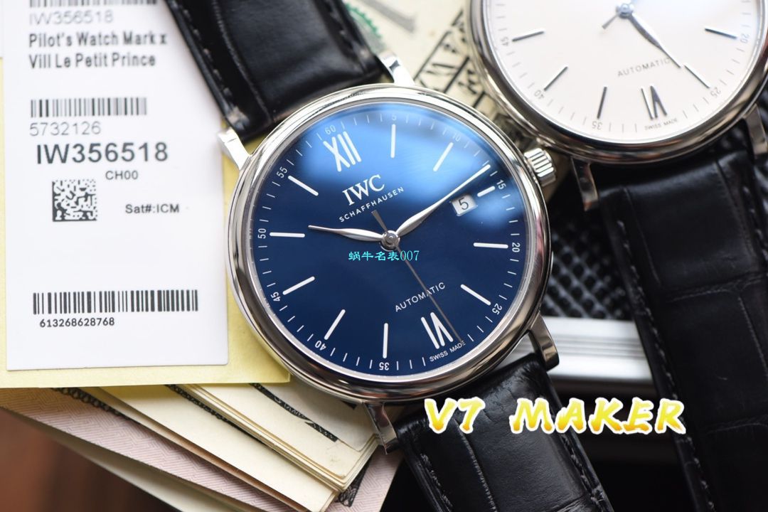 v7厂柏涛菲诺150周年【视频评测】复刻高仿v7厂万国柏涛菲诺多少入手 / WG568