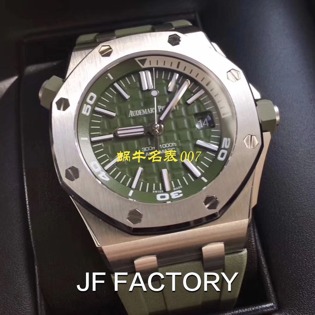 【视频评测】JF厂爱彼15710最高版本复刻高仿皇家橡树15710ST.OO.A052CA.01 / JFAP15710ST