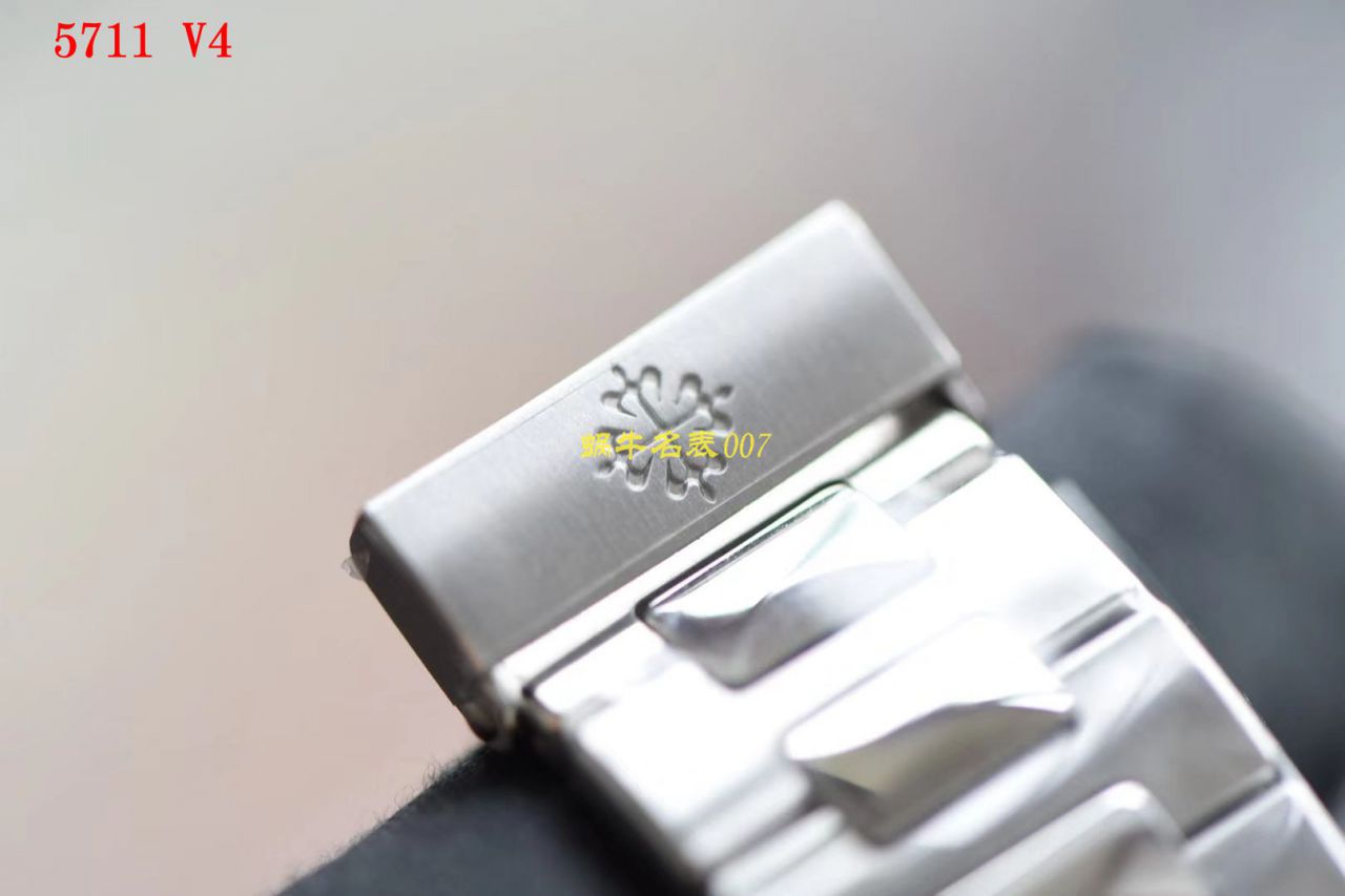 【PPF超级PATEK PHILIPPE鹦鹉螺重磅来袭！“灰蓝”】百达翡丽运动优雅顶级复刻高仿5711/1A 010 不锈钢腕表(高仿鹦鹉螺)2019年钢表王座的开年重器 / BD267
