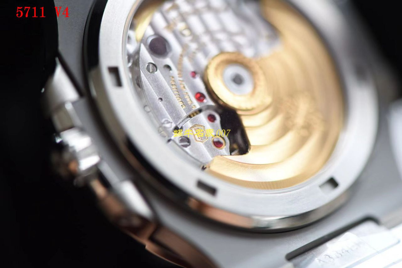 【视频评测最好的复刻高仿表百达翡丽】PPF厂百达翡丽运动优雅系列5711/1A 010 不锈钢腕表(鹦鹉螺) / BD270