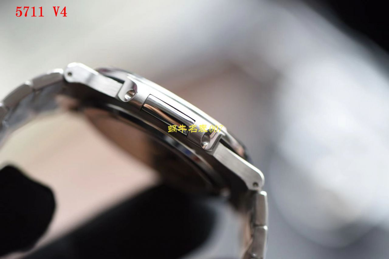 【视频评测最好的复刻高仿表百达翡丽】PPF厂百达翡丽运动优雅系列5711/1A 010 不锈钢腕表(鹦鹉螺) / BD270