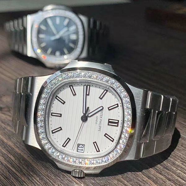 PPF厂V4版超级鹦鹉螺钻圈百达翡丽1比1精高仿手表5711/1A-011