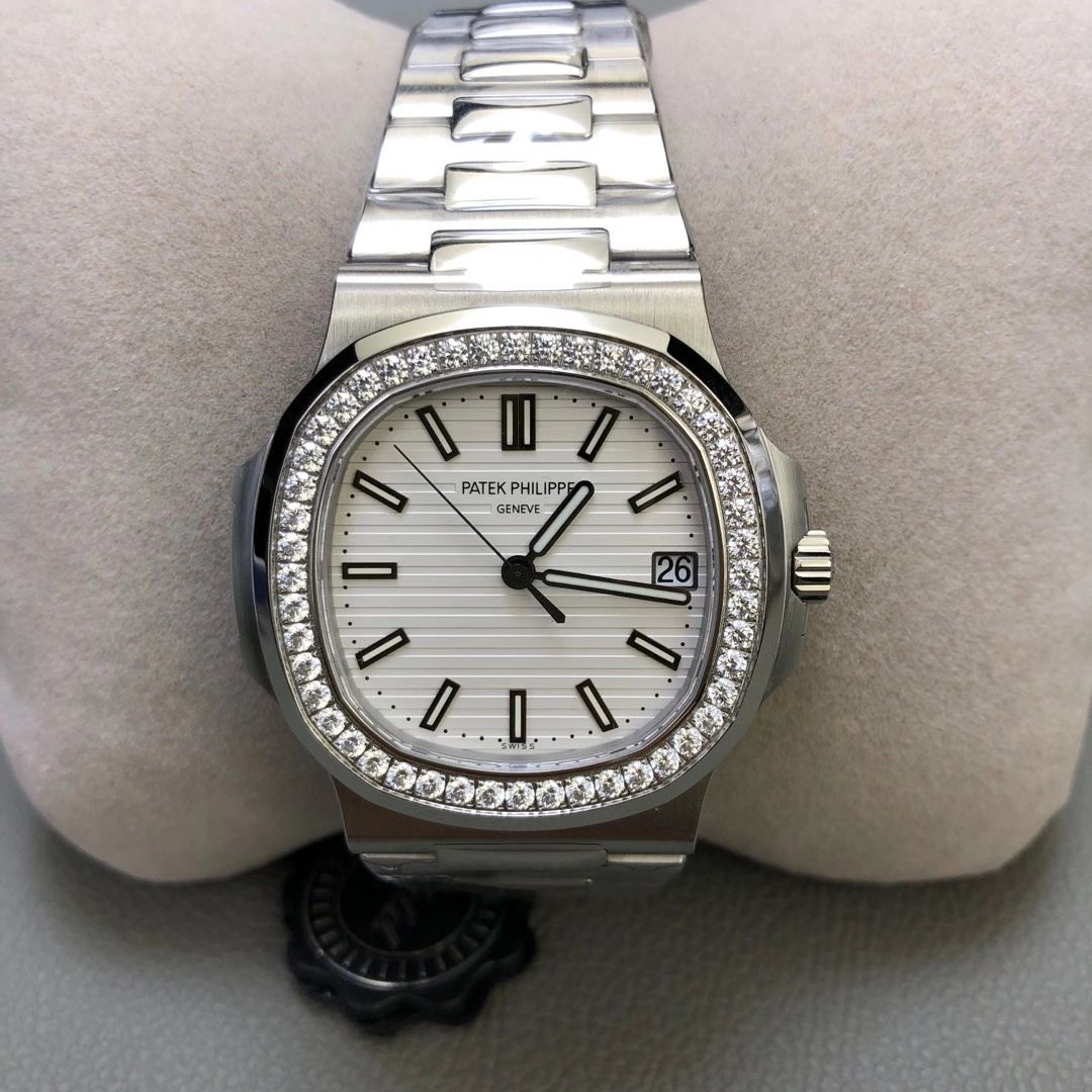 PPF厂V4版超级鹦鹉螺钻圈百达翡丽1比1精高仿手表5711/1A-011 / BD322