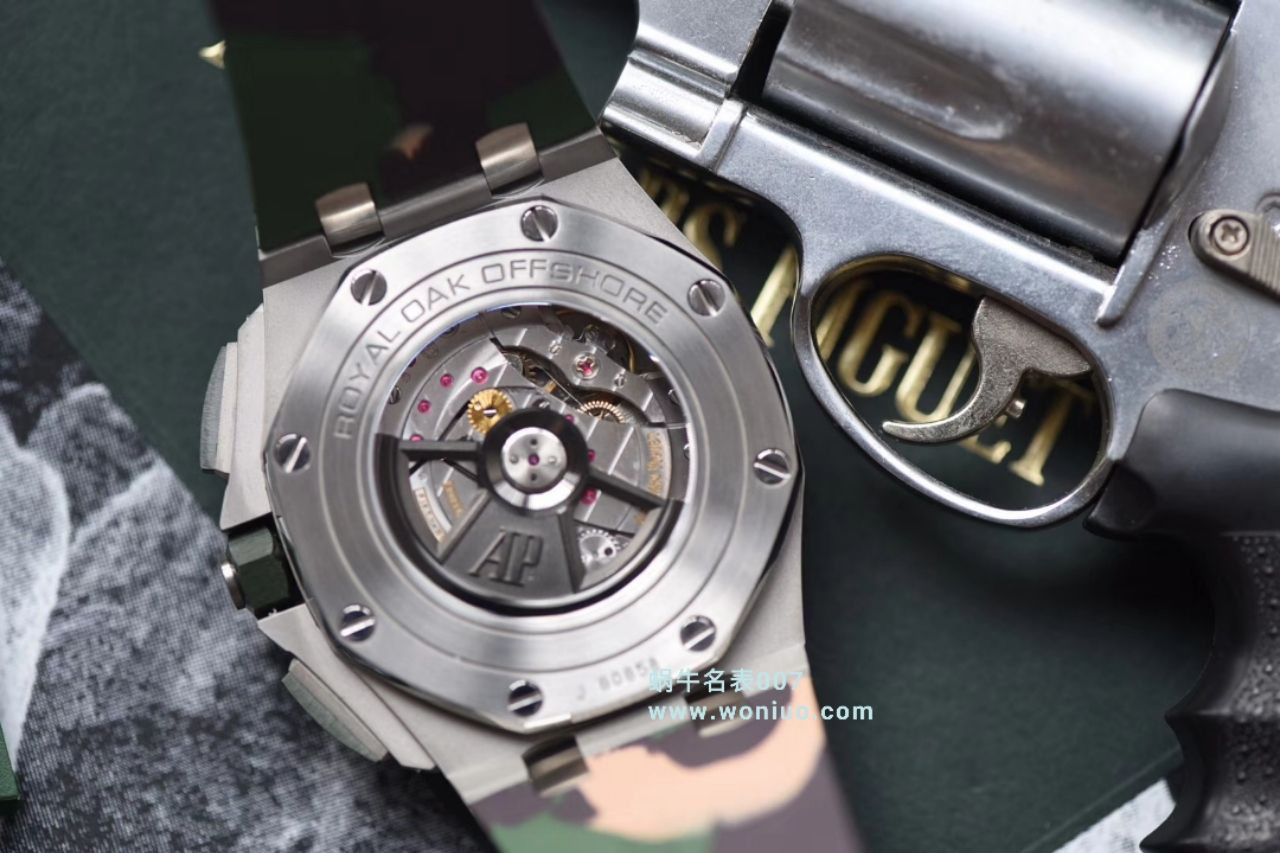 【视频评测】JF厂顶级复刻高仿手表爱彼皇家橡树离岸型26400SO.OO.A054CA.01腕表 / AP213