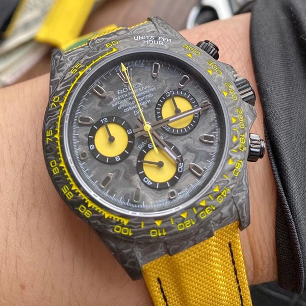 WWF厂ROLEX宇宙计时碳纤维迪通拿系列之Diw团队改造版手表