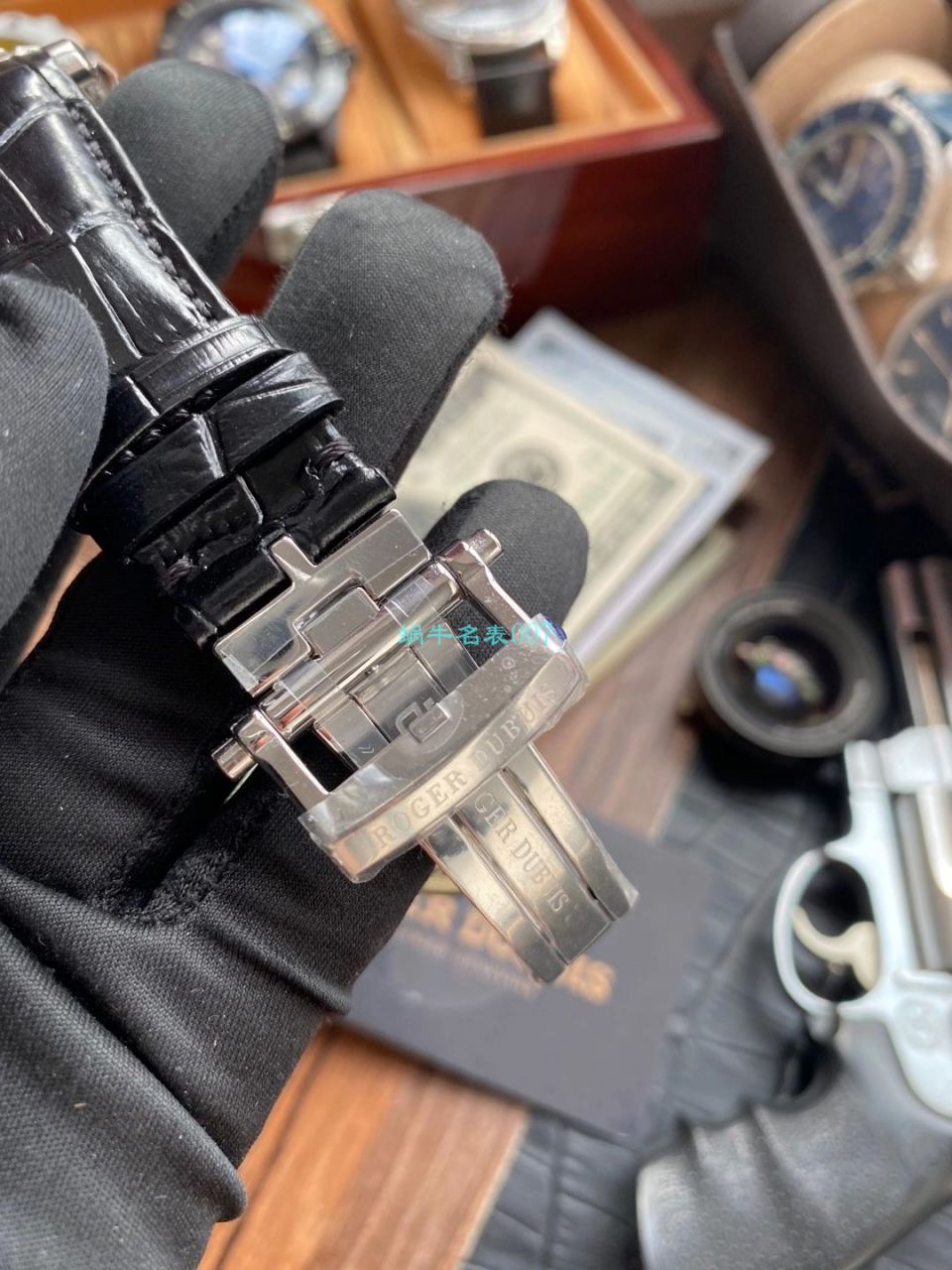 BBR厂最新升级V3+版本罗杰杜彼王者系列圈镂空陀飞轮视频RDDBEX0393腕表 / LJ086
