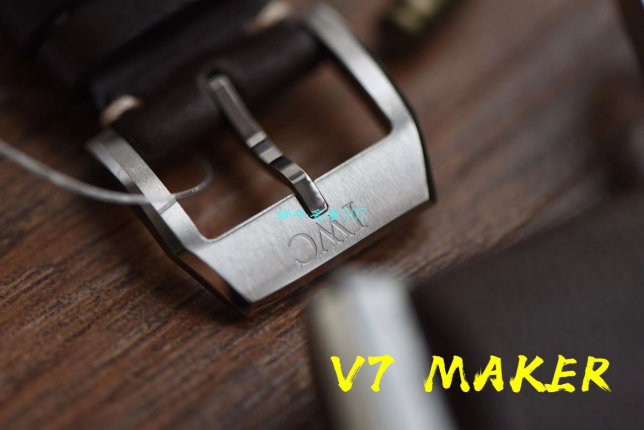 【视频评测】V7厂万国马克十八钢带款顶级复刻高仿IW327002腕表 / WG579