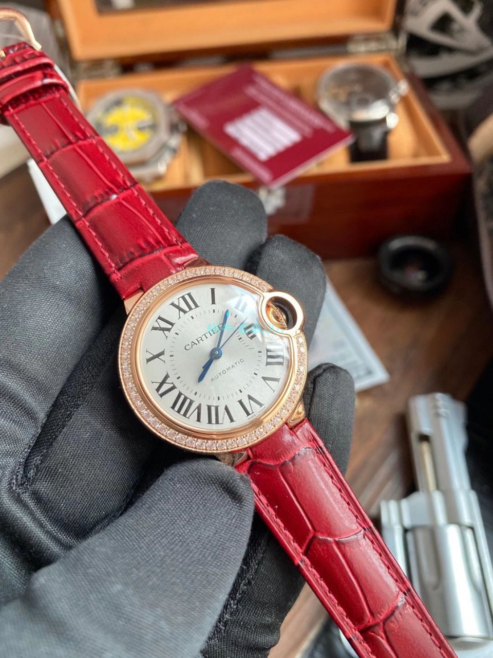 V6厂卡地亚蓝气球女装WJBB0033顶级复刻高仿表 / K310