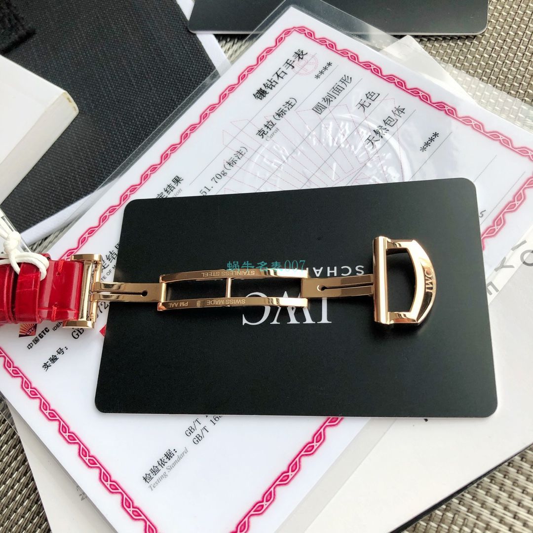 高端原单真钻万国柏涛菲诺系列IW357405,IW357401女装 / WG580