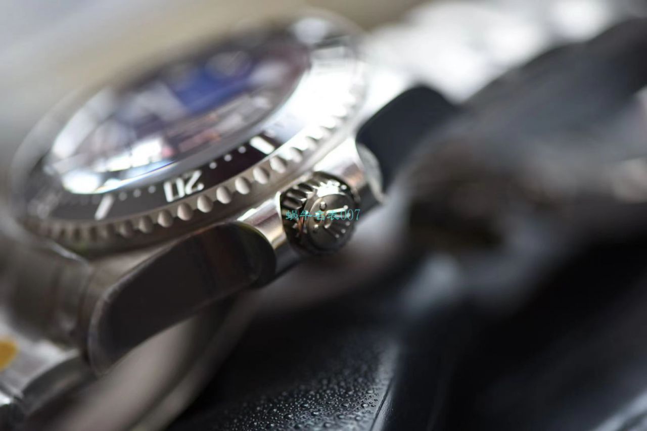 【真钻定制】劳力士渐变蓝鬼王手表m126660-0002订制8颗VS八心八箭真钻刻度顶级复刻高仿 / R658