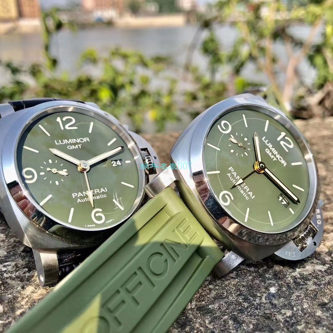 VS厂沛纳海PAM01056，PAM1056绿盘GMT复刻高仿手表 / PAM1056
