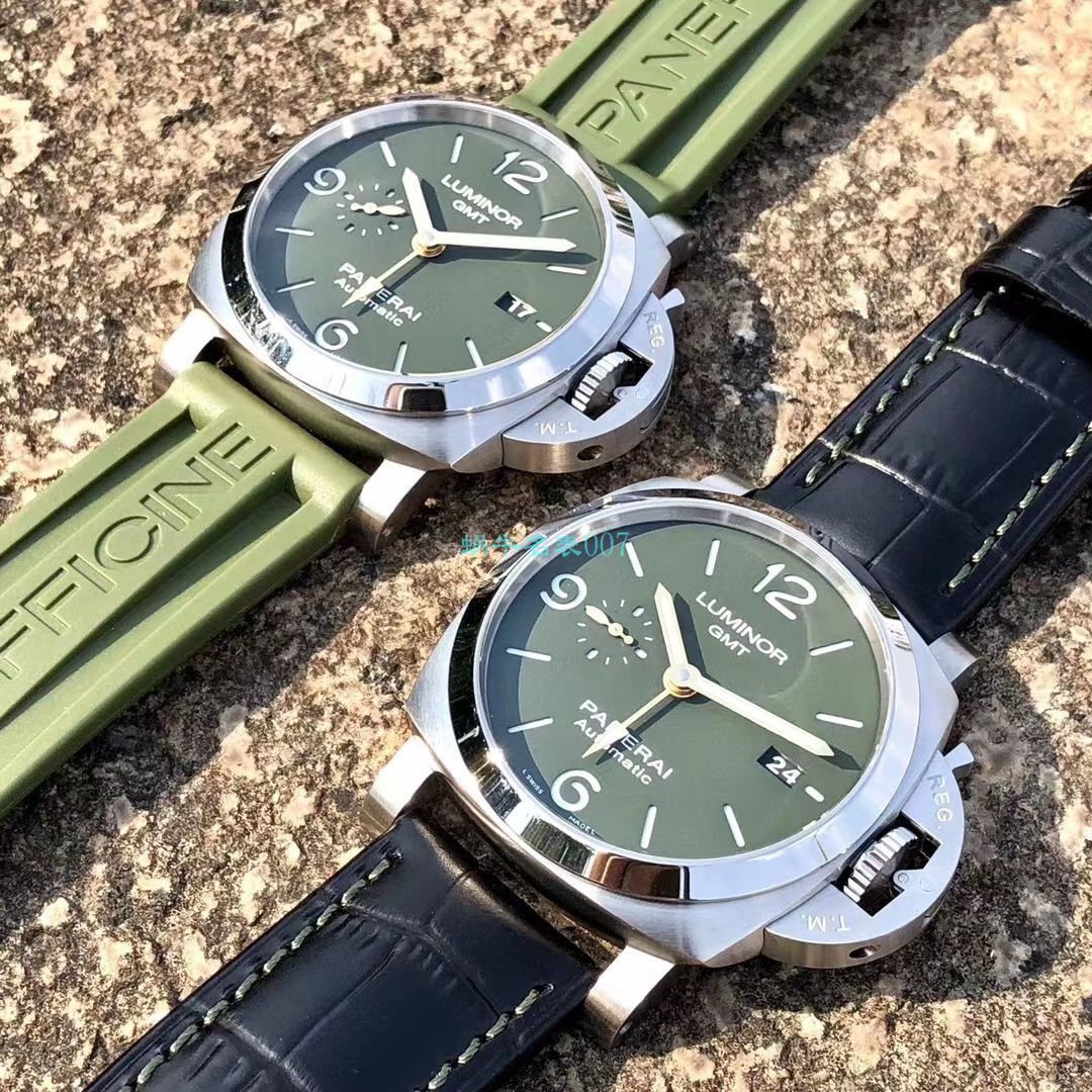 VS厂沛纳海PAM01056，PAM1056绿盘GMT复刻高仿手表 / PAM1056