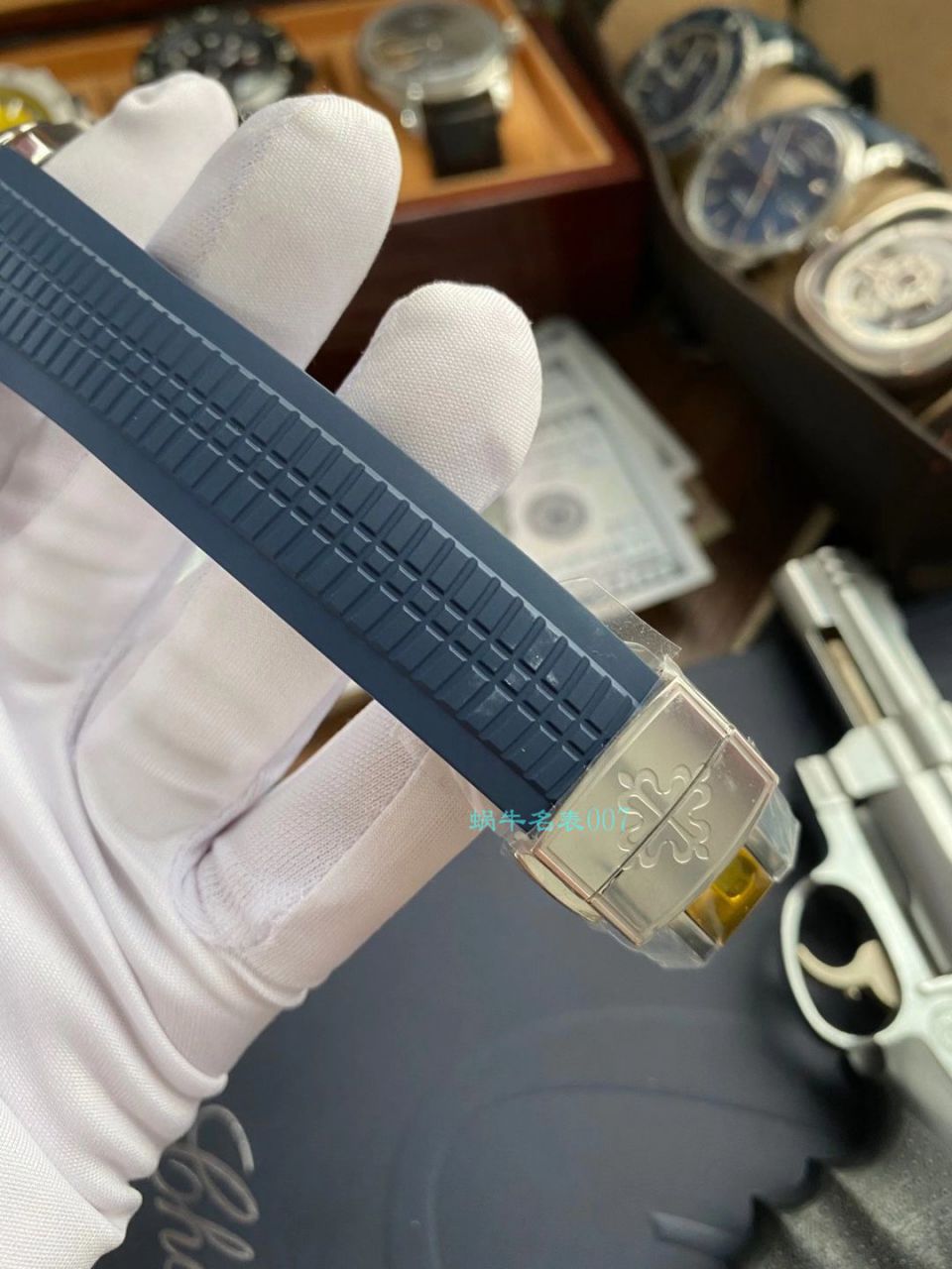 【视频评测】ZF厂百达翡丽AQUANAUT手雷V3版顶级复刻高仿手表5168G-001腕表 / BD333