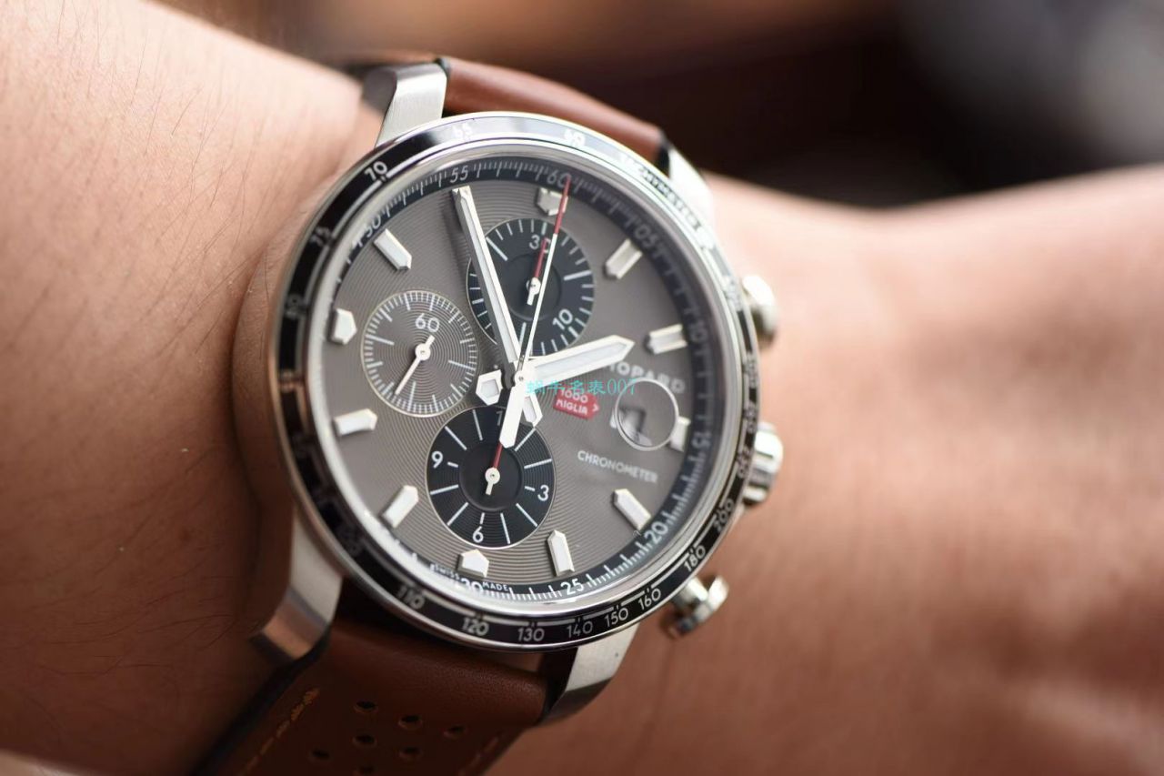 【视频评测】V7厂萧邦Mille Miglia耐力赛168571-6002超A复刻高仿手表 / XB069