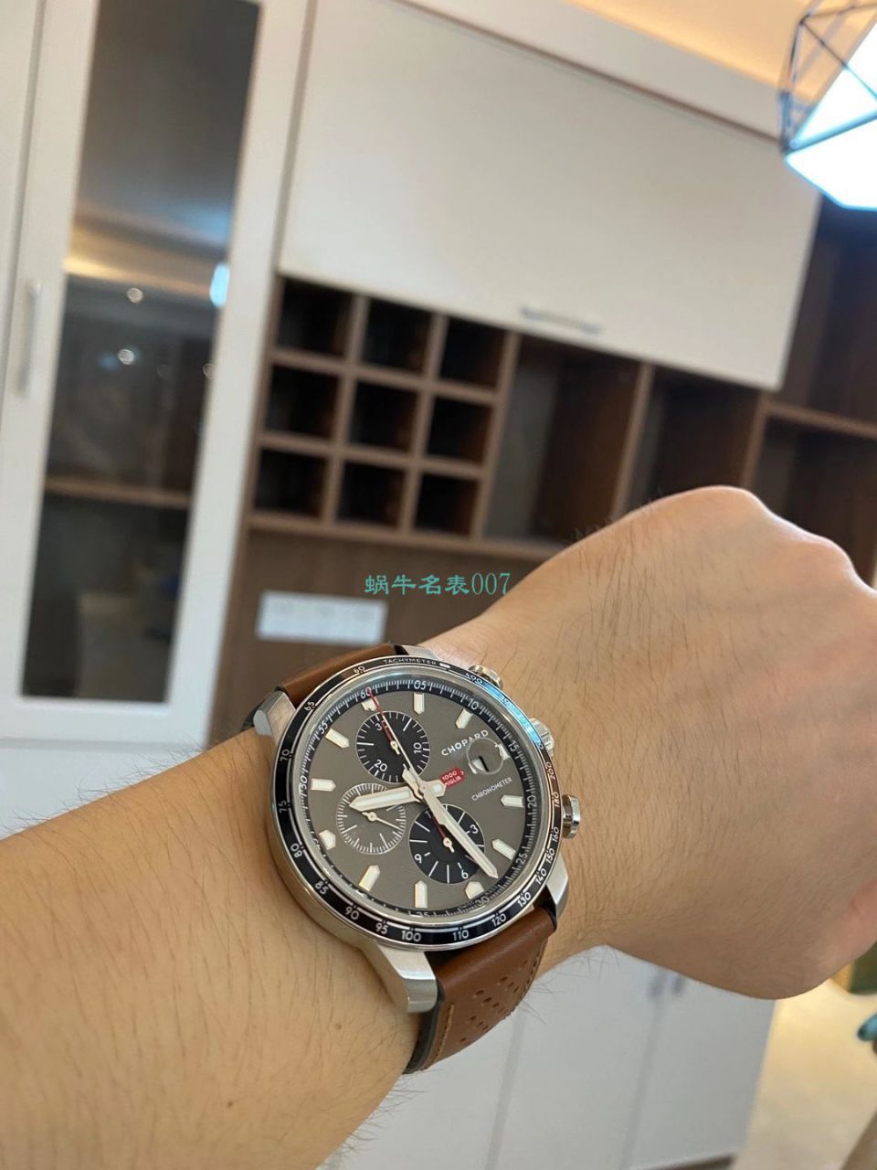 【视频评测】V7厂萧邦Mille Miglia耐力赛168571-6002超A复刻高仿手表 / XB069