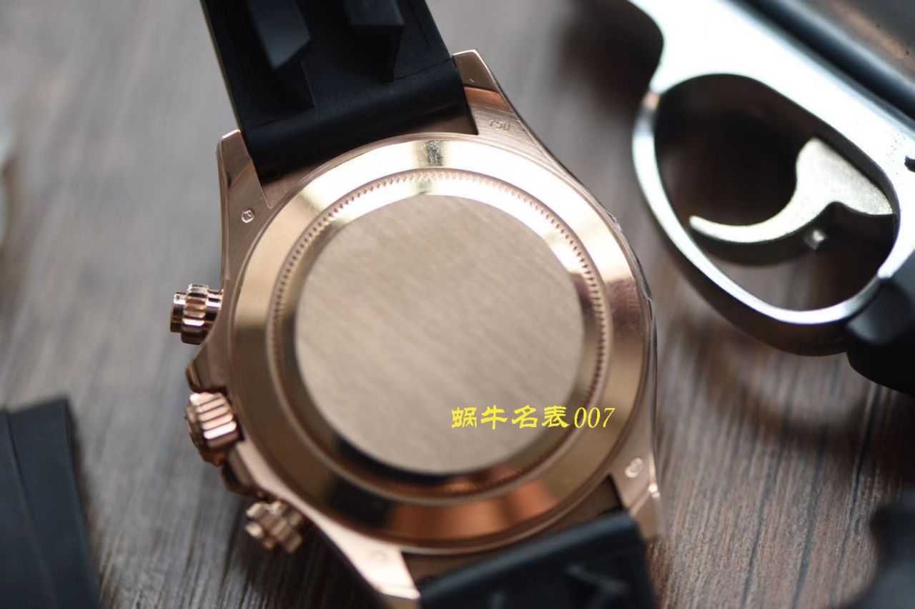 【视频评测】N厂劳力士4130迪通拿顶级复刻高仿手表咖啡猫m116515ln-0041腕表 / R663