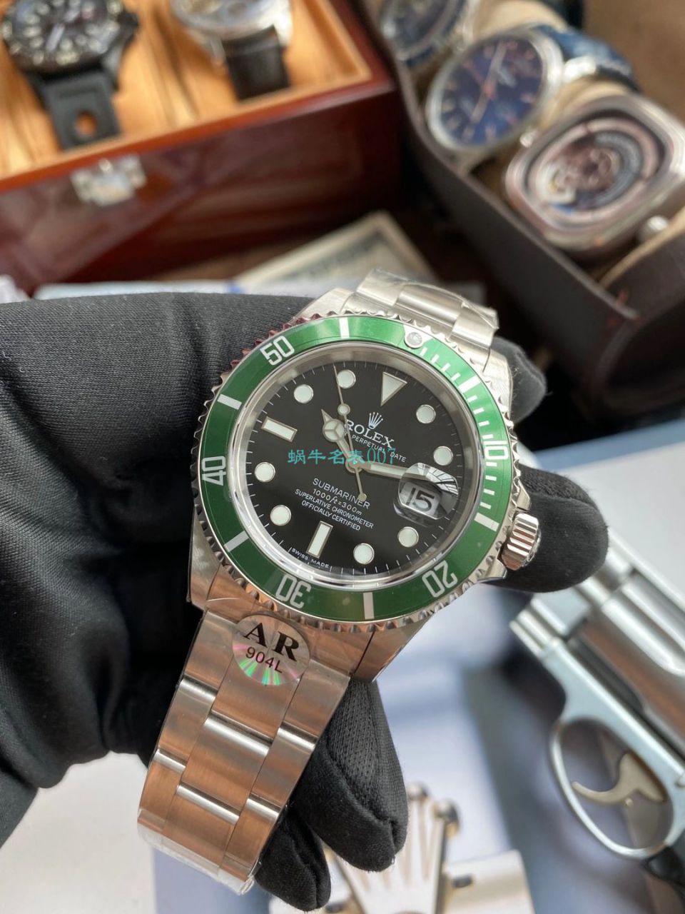 AR厂劳力士ROLEX复古绿水鬼潜航者16610LV-93250复刻高仿手表 / R665