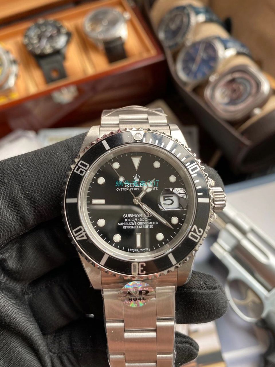 AR厂劳力士ROLEX复古绿水鬼潜航者16610LV-93250复刻高仿手表 / R665