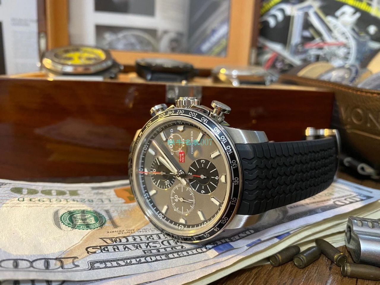 【视频评测】V7厂萧邦Mille Miglia耐力赛168571-6002超A复刻高仿手表 / XB069