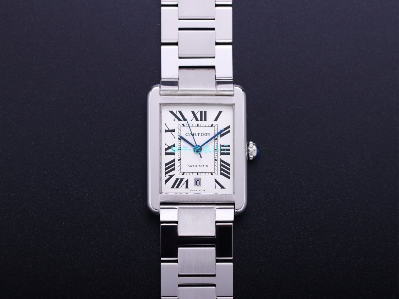 V9厂卡地亚坦克系列顶级高精仿手表W5200028（超大号）腕表 / K315