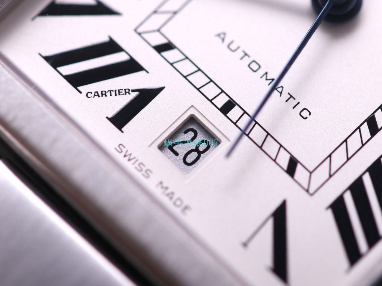 V9厂卡地亚坦克系列顶级高精仿手表W5200028（超大号）腕表 / K315