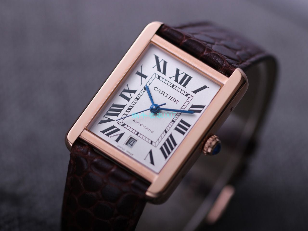 V9厂卡地亚坦克系列顶级高精仿手表W5200028（超大号）腕表 / K315
