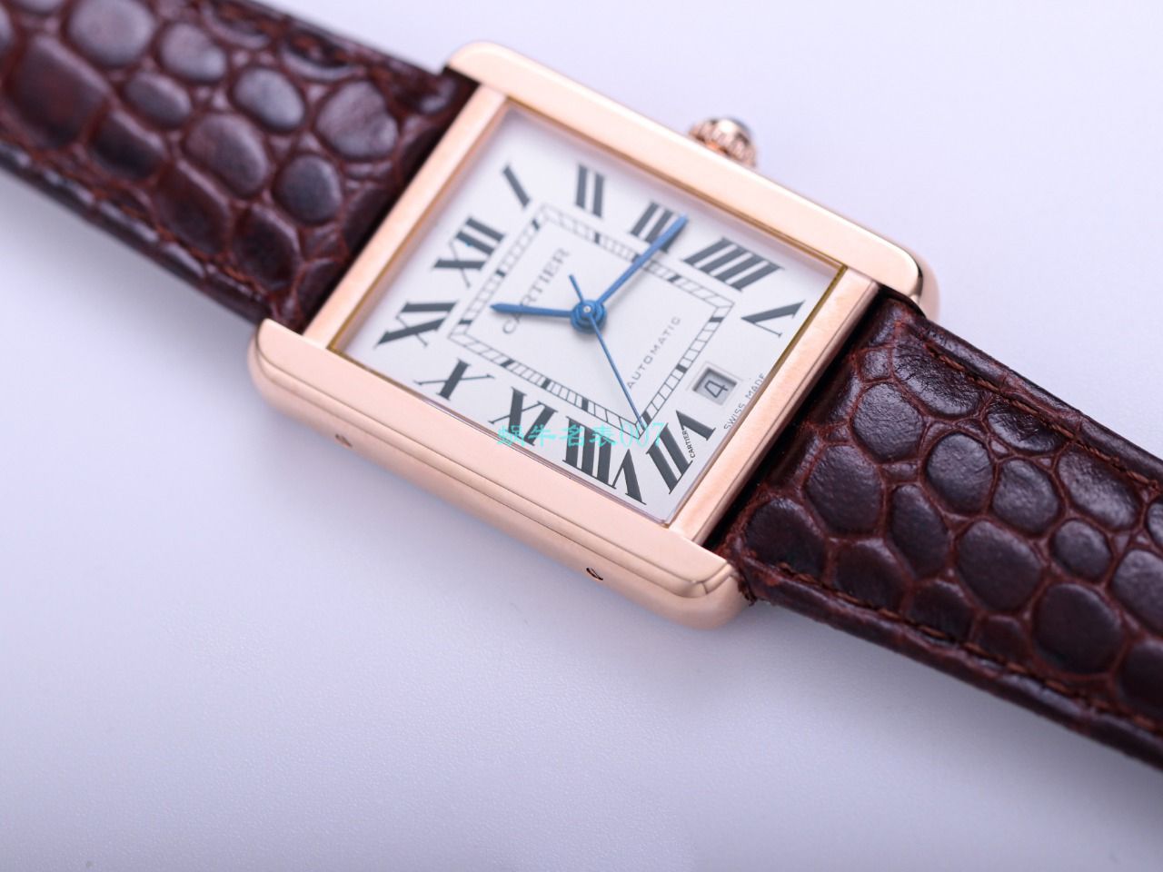 V9厂卡地亚坦克系列顶级高精仿手表W5200028（超大号）腕表 / K315