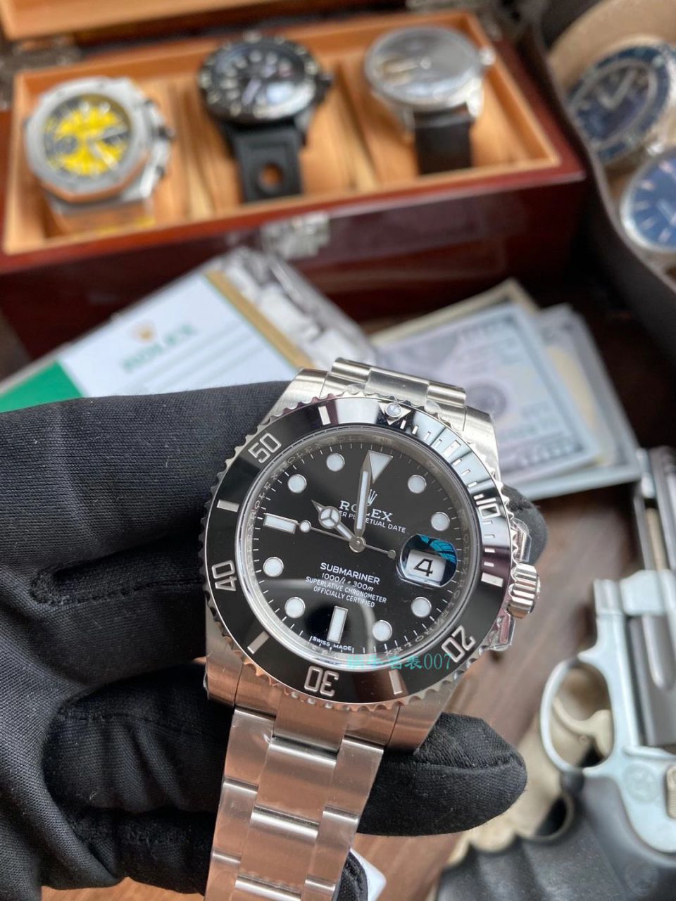 VS厂1比1复刻手表ROLEX劳力士黑水鬼3135机芯顶级复刻高仿116610LN-97200手表 / R669