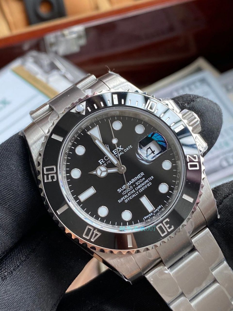 VS厂1比1复刻手表ROLEX劳力士黑水鬼3135机芯顶级复刻高仿116610LN-97200手表 / R669