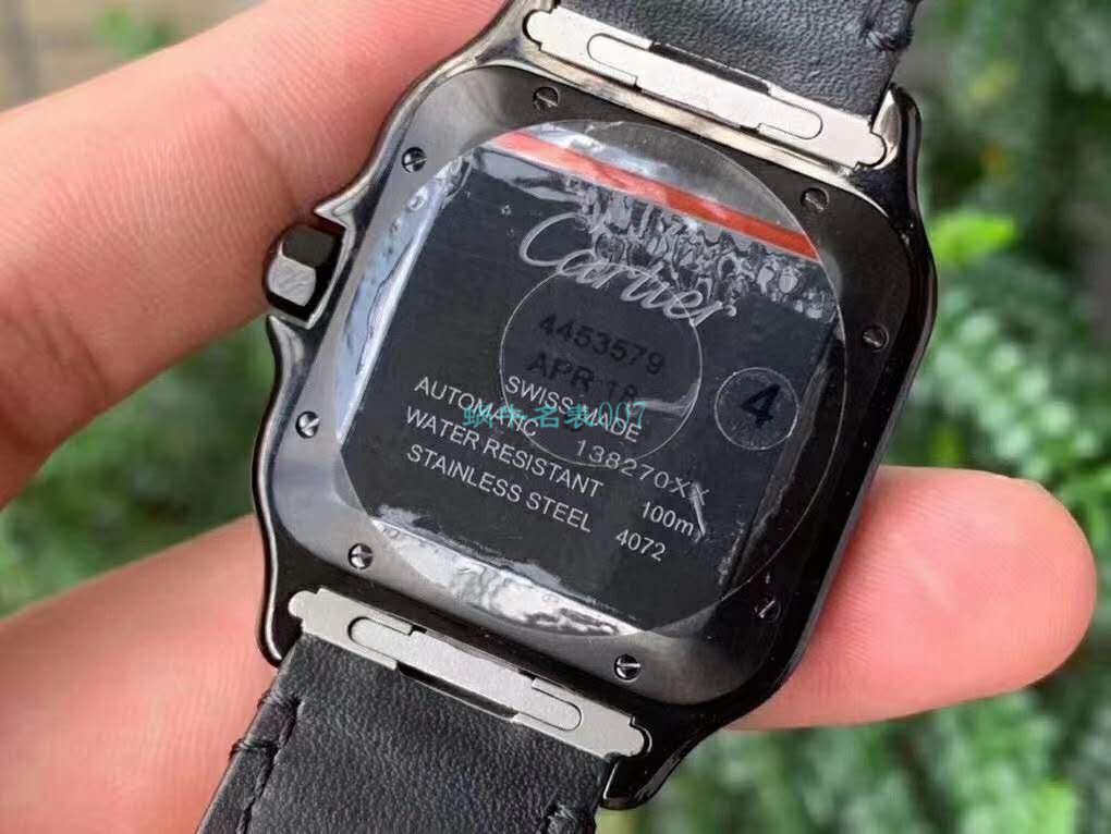 V6厂卡地亚山度士顶级复刻高仿WSSA0039二代黑武士仿表 / K311