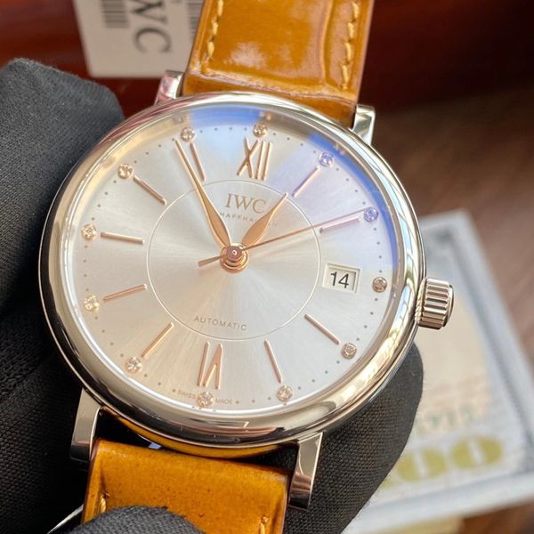 V7厂万国柏涛菲诺1比1高仿手表女装IW458101腕表