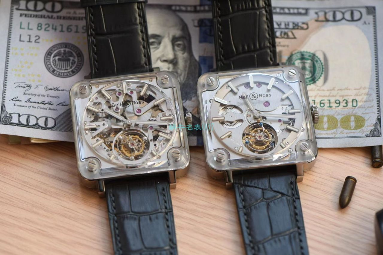 【BBR一比一超A高仿手表】柏莱士EXPERIMENTAL系列BRX2-MRTB-ST陀飞轮腕表 / BR-X2DM