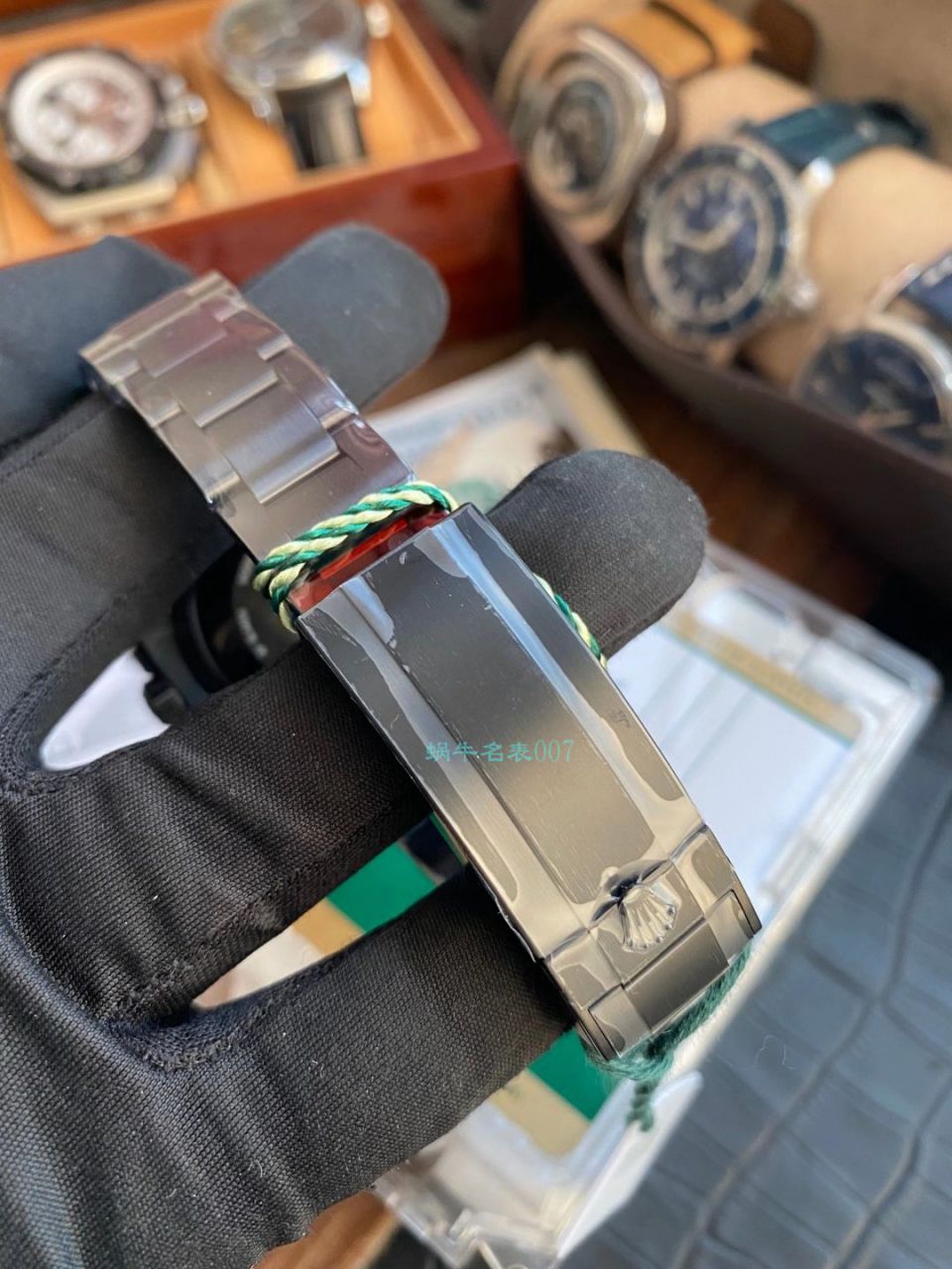 V6厂魔改装劳力士黑水鬼暗夜黑特别版复刻高仿BLAKEN 116610LN SUBMARINER DATE手表 / R672