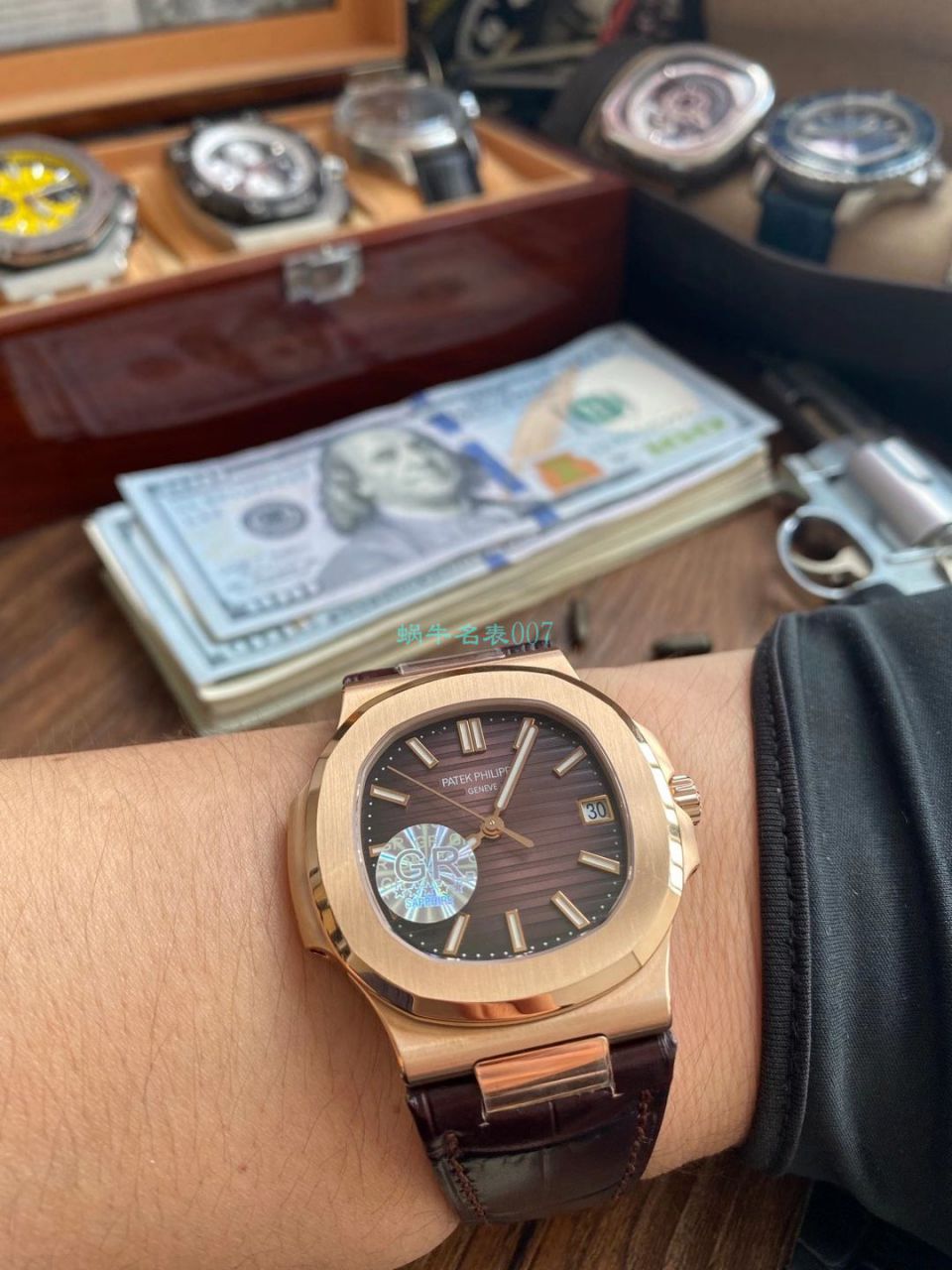 GR厂V2版本百达翡丽鹦鹉螺运动优雅超A高精仿手表5711/1R-001腕表 / BD351