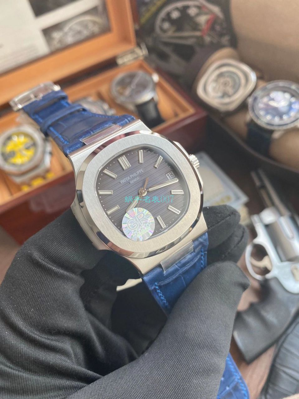 GR厂V2版本百达翡丽鹦鹉螺运动优雅超A高精仿手表5711/1R-001腕表 / BD351