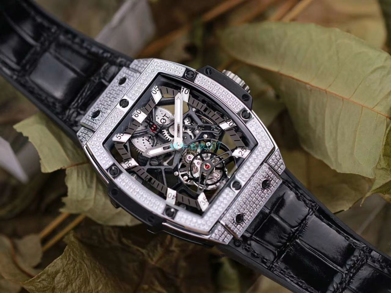 JB厂宇舶MASTERPIECE 超A1比1高仿陀飞轮手表906.ND.0129.VR.AES12 / YB107