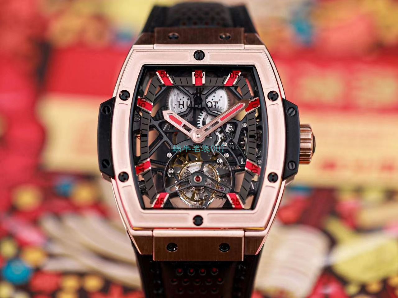 V9厂宇舶MASTERPIECE陀飞轮超A1比1高精仿手表906.OX.0123.VR.AES13腕表 / YB108