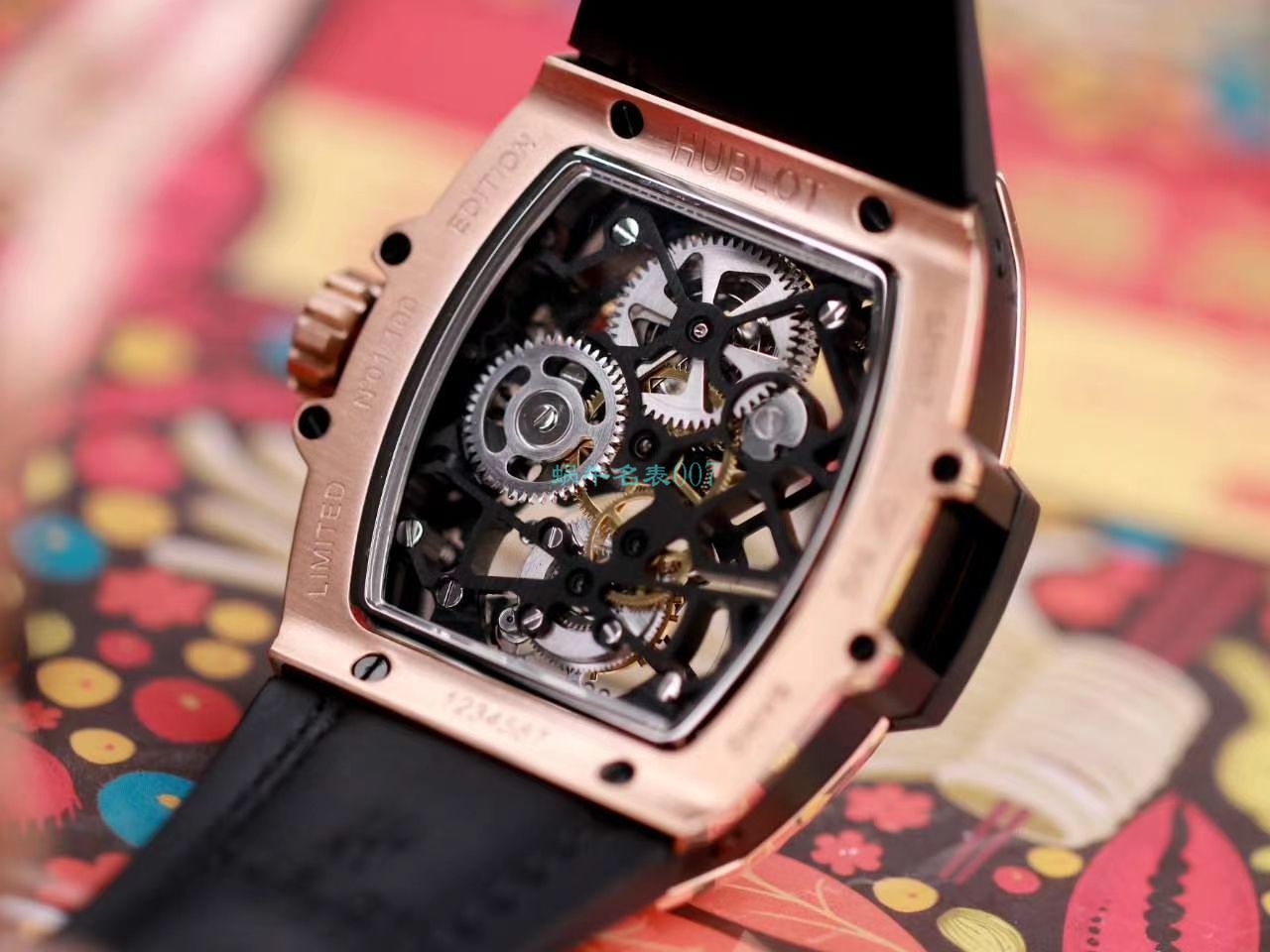 V9厂宇舶MASTERPIECE陀飞轮超A1比1高精仿手表906.OX.0123.VR.AES13腕表 / YB108