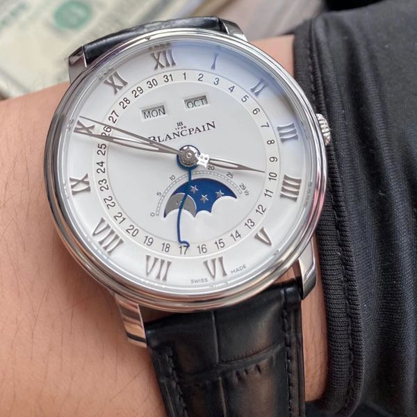 【视频评测OM厂V3版本6654】宝珀经典月相6654-1127-55B 1比1复刻高仿手表