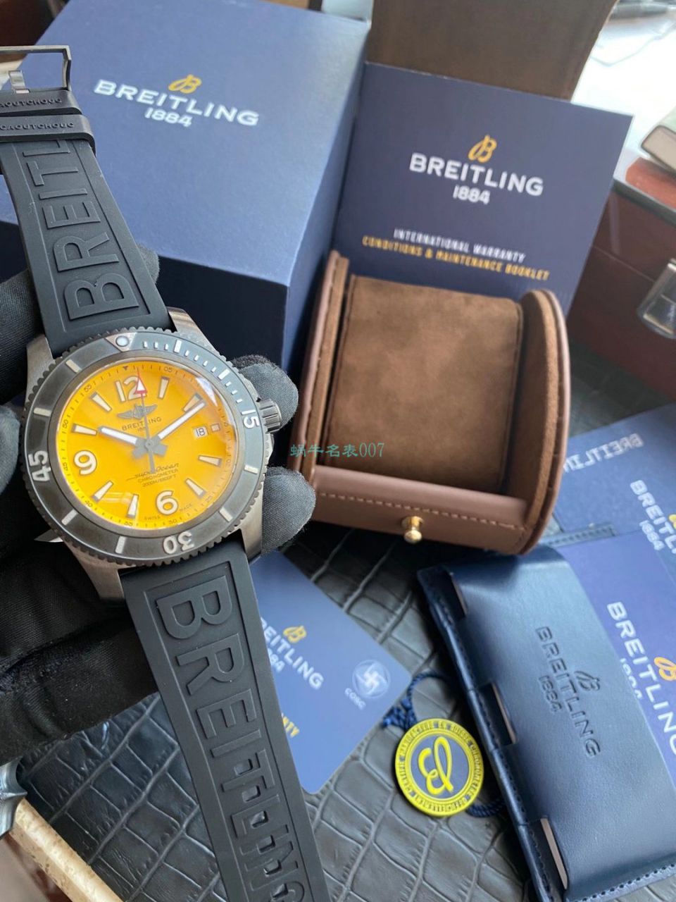 【渠道原单】百年灵超级海洋系列M17368D71I1S1腕表 / BL200