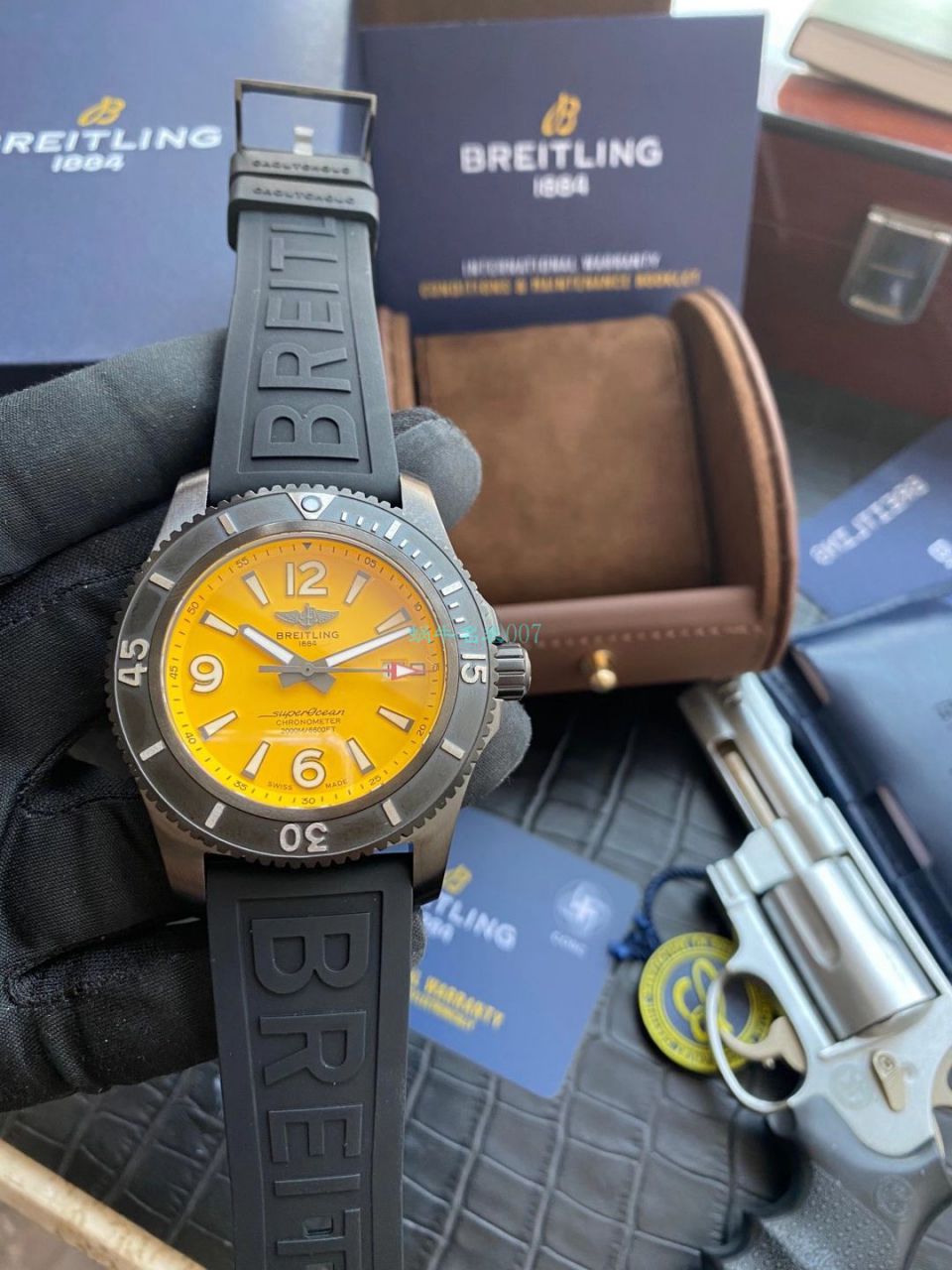 【渠道原单】百年灵超级海洋系列M17368D71I1S1腕表 / BL200